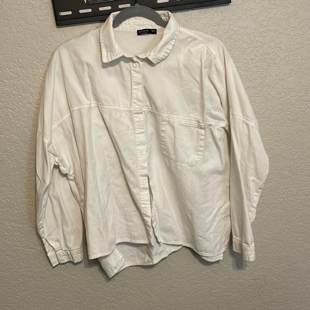 COTTON ON BUTTON UP